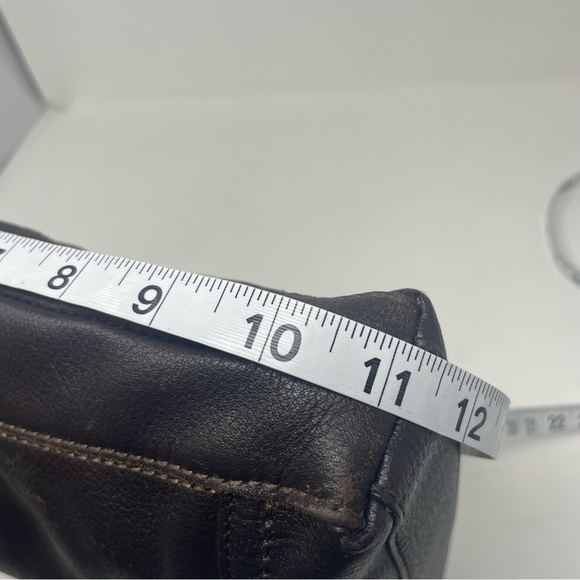 The Sak Brown Leather Crossbody Purse – Adjustable Strap - Picture 8 of 11